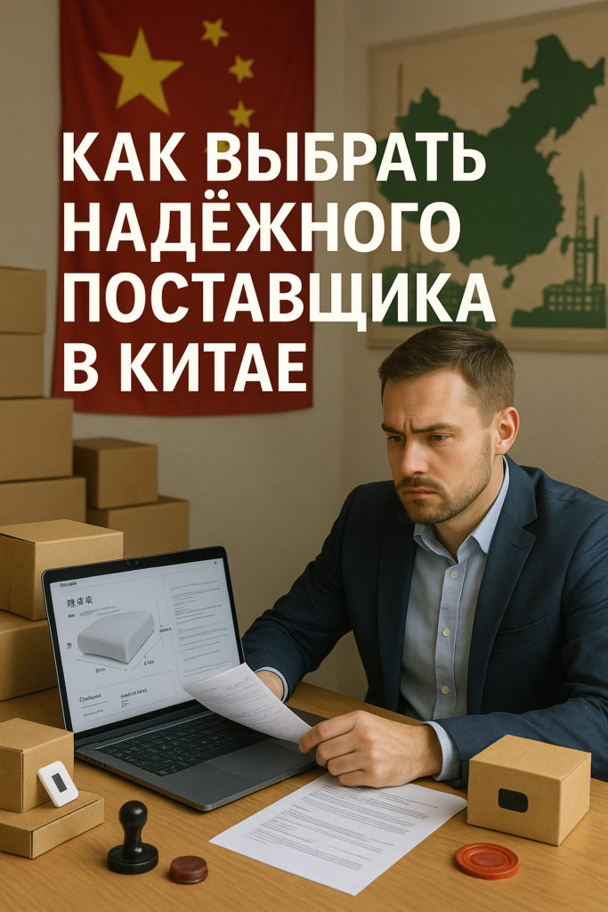 как выбрать поставщика в Китае